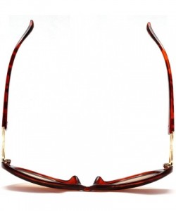 Butterfly Women's Fashion Classic Butterfly Sunglasses - Jackie O Do The Mambo - Tortoise Shell - CM11XVRSG11 $10.79
