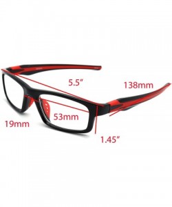 Sport Sports Double Injection Readers Flexie Reading Glasses size and color very - Red - CU12ENS8GVL $24.72