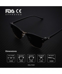 Round Unisex Polarized Sunglasses Stylish Sun Glasses for Men and Women Color Mirror Lens Multi Pack Options - CZ18QUSCTCM $1...