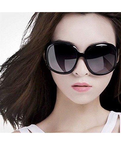 Sport Fashion Lady Sunglasses Driving Glasses Large Frame Polarized Sunglasses - 10 - CJ18SNW3X5I $24.16