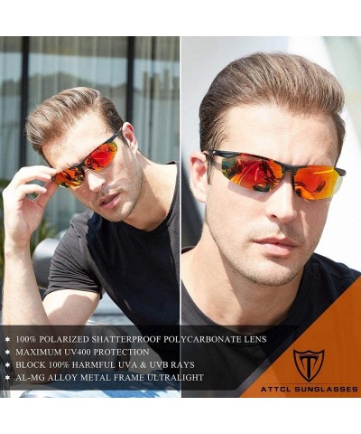 Men's Sports Glasses Polarized Sunglasses Driver Glasses Metal