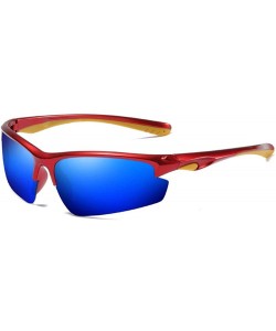 Sport Outdoor riding Polarized Sunglasses Sports Glasses dazzling windbreak Sunglasses - D - C418Q7XUKST $27.82