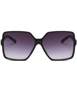 Oversized Vintage Sunglasses Oversized Glasses Gradient - C6 - C6197ZI2053 $10.23