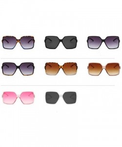 Oversized Vintage Sunglasses Oversized Glasses Gradient - C6 - C6197ZI2053 $10.23