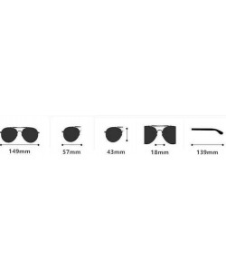 Square Sunglasses Fashion Square Sunglasses Unisex Sunshade Mirror - 1 - CJ190609L9W $30.22