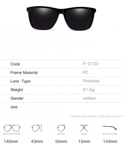 Aviator Sunglasses Male Polarizing Sunglasses Aluminum Magnesium Cycling Glasses Sunglasses Female - C - C218QCZAL2X $29.69