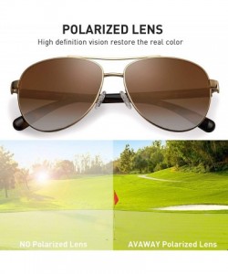 Butterfly Women's Polarized Sunglasses 100% UV Protection Eyewear for Driving Golf Casual Fashion - Gradient Brown Lens - C01...