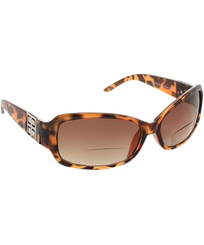 Round Bifocal Sunglasses Rectangle Fashion Tortoise - Brown Tortoise - CX182RY7KM0 $16.84