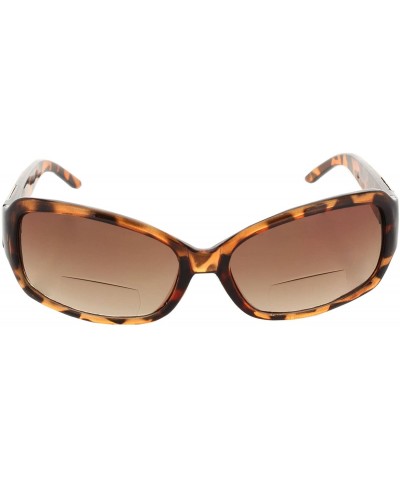 Round Bifocal Sunglasses Rectangle Fashion Tortoise - Brown Tortoise - CX182RY7KM0 $16.84