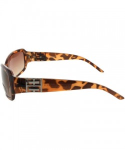 Round Bifocal Sunglasses Rectangle Fashion Tortoise - Brown Tortoise - CX182RY7KM0 $16.84