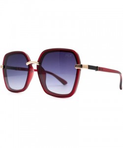 Butterfly p668 Classic Butterfly Polarized - for Womens 100% UV PROTECTION - Wine-blackdegrade - CC192TED0XQ $48.67