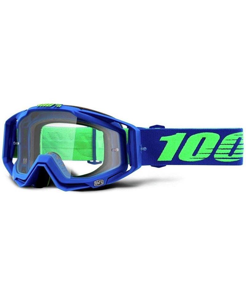Goggle RACECRAFT Goggles Dreamflow - Clear Lens - One Size - C818I9SM77G $59.33