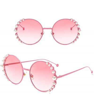 Wayfarer Sunglasses Eyewear for Women Polarized Mirrored UV Protection Oversized Cat Eye Wayfarer - Pink - CL18H0MNYD7 $20.72