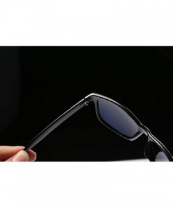 Oval Unisex Polarized Sunglasses Classic Men Retro UV400 Sun glasses - CK18SWKAIIW $8.82