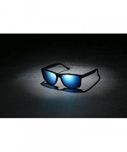 Oval Unisex Polarized Sunglasses Classic Men Retro UV400 Sun glasses - CK18SWKAIIW $18.94