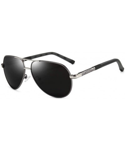Aviator Men's Sunglasses- Anti-Glare- Polarized Sunglasses- Stylish Metal Full-Frame Aviator C3 - C3 - CN1955WQUHZ $74.41