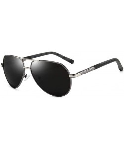 Aviator Men's Sunglasses- Anti-Glare- Polarized Sunglasses- Stylish Metal Full-Frame Aviator C3 - C3 - CN1955WQUHZ $34.55