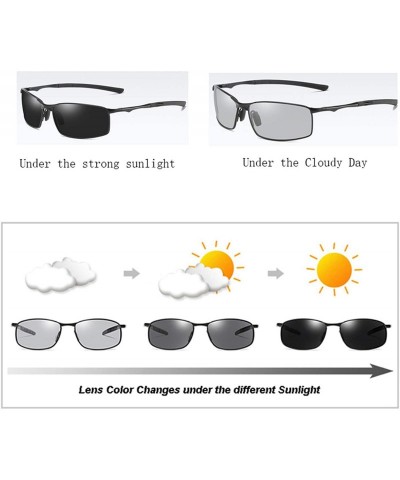 Round Polarized Pochromic Sunglasses Men Transition Lens Driving Glasses Driver Safty Goggles Oculos Gafas De Sol - CK199CLRS...