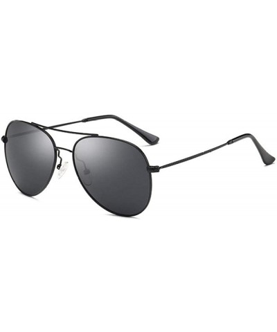 Aviator Polarized Gradient Light Color Fashion Men'S Sunglasses Driving Sunglasses Driver Mirror - CJ18X8RNDCY $45.67