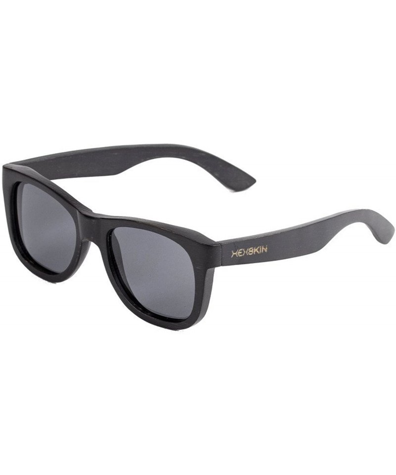 Oval ANDROS POLARIZED FLOATING WOODEN SUNGLASSES - CH11ZWC8HL7 $42.22