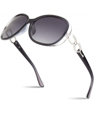 Oversized Polarized Sunglasses for Women Sun Glasses Fashion Oversized Shades S85 - CB18NHOMNAS $11.15