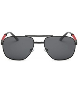 Rimless Trendy Rimless Sunglasses Mirror Reflective Sun Glasses for Women Men - Red - C6190240UAK $13.22