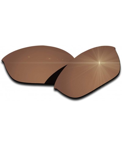 Sport Polarized Replacement Lenses Half Jacket 2.0 Sunglasses - Multiple Colors - Brown - CP186HY9YZ2 $10.47
