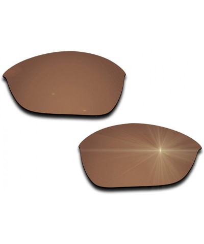 Sport Polarized Replacement Lenses Half Jacket 2.0 Sunglasses - Multiple Colors - Brown - CP186HY9YZ2 $10.47