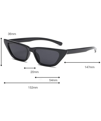 Cat Eye Fashion Polarized Sunglasses REYO Irregular - D - CC18NW86G68 $10.57