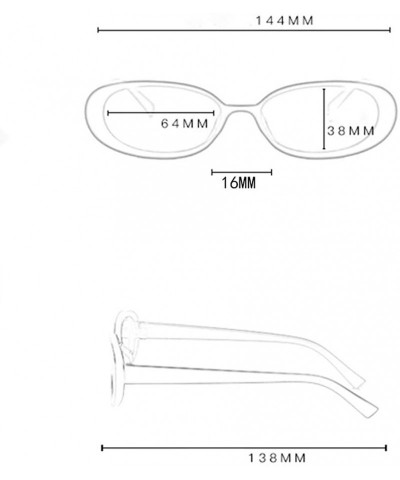Sport Vintage Retro Small Frame Sunglasses Unisex Fashion Sun Glasses For Men/Women - E - CD18NUHX2Y0 $7.90