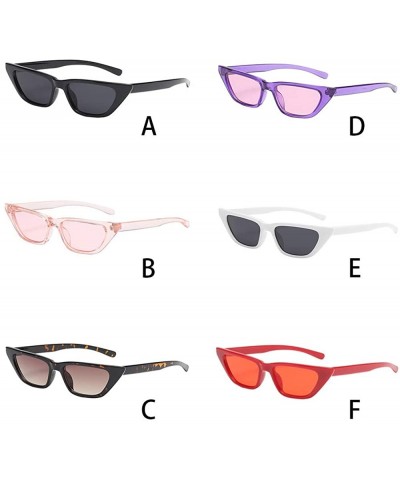 Cat Eye Fashion Polarized Sunglasses REYO Irregular - D - CC18NW86G68 $10.57