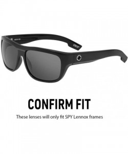 Sport Polarized IKON Replacement Lenses for SPY Lennox Sunglasses - - Black - CO189KS7O6G $26.03