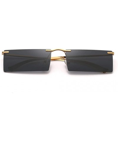 Square Sunglasses Polarized Goggles Square Eyeglasses Glasses Eyewear - Black - CB18QRIQNYO $8.45