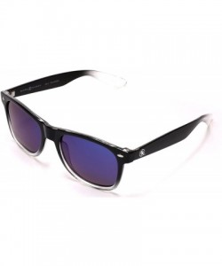 Wayfarer Polarized Modern Venice Horned Rim Sunglasses - Black - CW182WD49OL $15.36