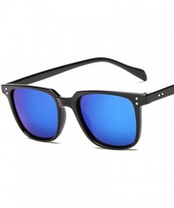 Round Unisex Vintage Rectangle Sunglasses Men Transparent Leopard Driving Glasses Oculos De Sol Masculino Uv400 - C5 - C2197Y...