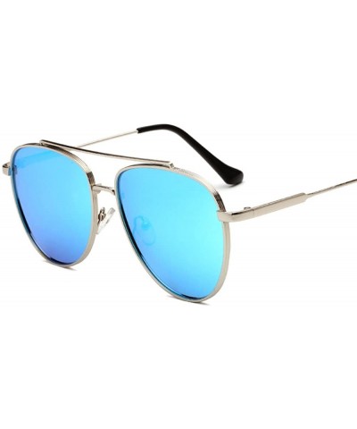 Square Square Polarized Driving Sunglasses Unisex - Blue - CX18EC7LS7R $24.82