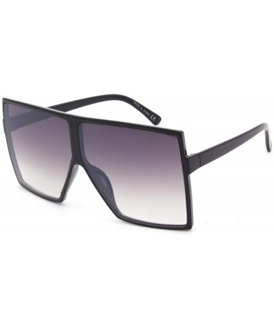 Square Women's Square Over size Sunglasses - Black - CM1973GW5DI $9.49