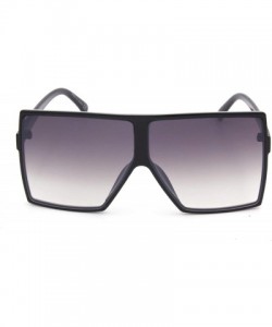 Square Women's Square Over size Sunglasses - Black - CM1973GW5DI $9.49