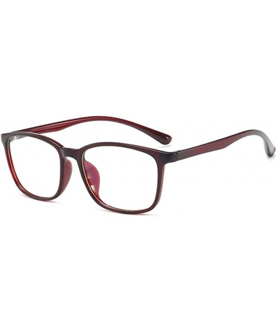 Square Eyestrain Photochromic Eyeglasses Sunglasses Magnification - Red - C5197QQYRE5 $27.20