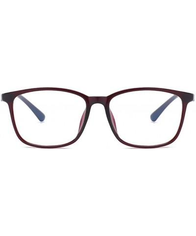 Square Eyestrain Photochromic Eyeglasses Sunglasses Magnification - Red - C5197QQYRE5 $15.23