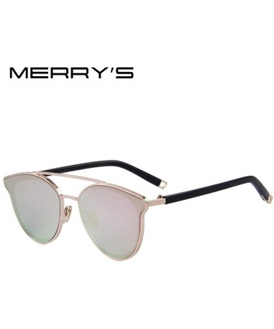 Cat Eye Women Fashion Cat Eye Sunglasses Classic Brand Designer Sunglasses C07 Silver - C02 Pink - C1196R9XD2T $17.21