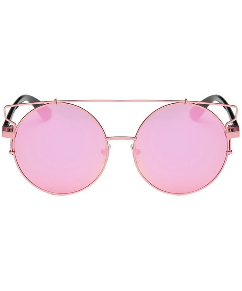 Rimless Sunglasses Vintage Oversized Glasses Eyewear - A - CW18QU7TMLU $7.03