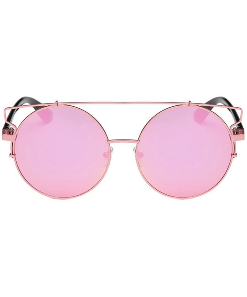 Rimless Sunglasses Vintage Oversized Glasses Eyewear - A - CW18QU7TMLU $7.03