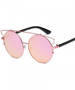 Rimless Sunglasses Vintage Oversized Glasses Eyewear - A - CW18QU7TMLU $7.03