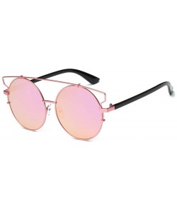 Rimless Sunglasses Vintage Oversized Glasses Eyewear - A - CW18QU7TMLU $7.03