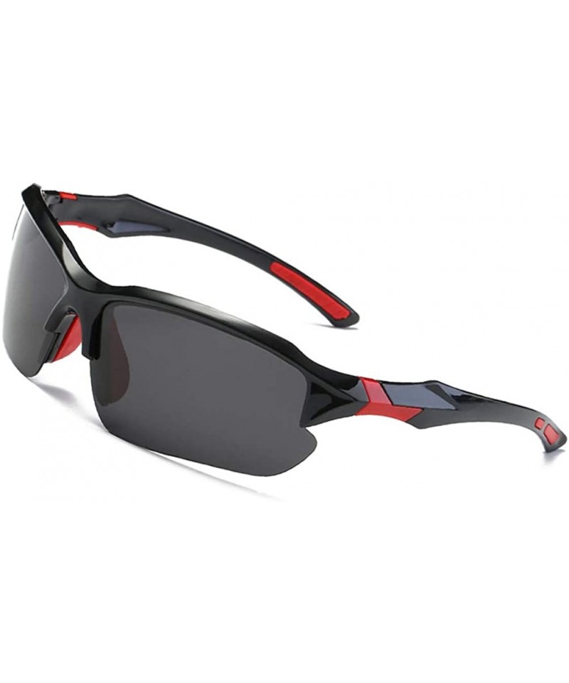 Rectangular Driving Polarized Sunglasses Night Vision Glasses for Men Women Anti-Glare UV-400 Goggles - CC18X85SG4S $25.52