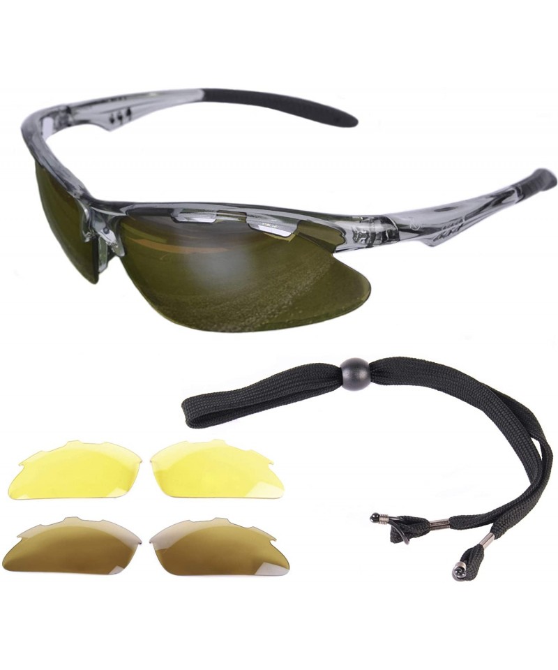 Wrap Lightweight SUNGLASSES Interchangeable - CL1167FKUQN $35.61