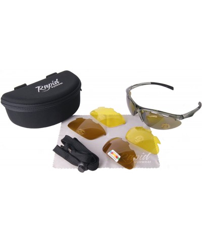 Wrap Lightweight SUNGLASSES Interchangeable - CL1167FKUQN $35.61