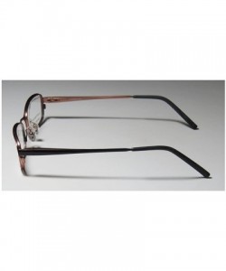 Rimless 733 Mens/Womens Designer Full-rim Sunglass Lens Clip-Ons Flexible Hinges Eyeglasses/Spectacles - Black / Brown - CN12...