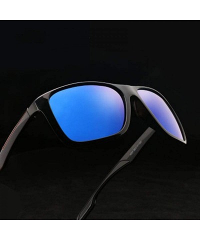 Aviator Glasses Men Polarized Sunglasses Classic Retro Brand SunGlasses Yeshi Multi - Blue - CD18XE0CKKT $8.47